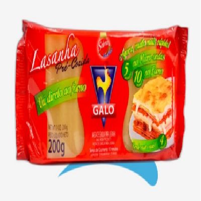 PASTA GALO LASANHA 200 G (E)
